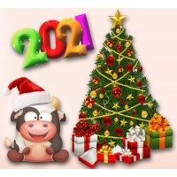 С Новым 2021 годом и Рождеством!