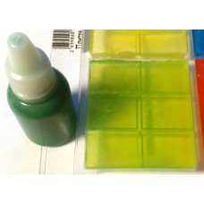 Colorant-Dream, классический зеленый пигментный краситель для мыла жидкий, 15 мл