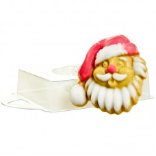 Веселый Санта, форма для мыла