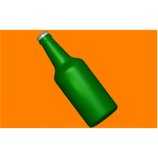 513 - Бутылка пива, форма для мыла